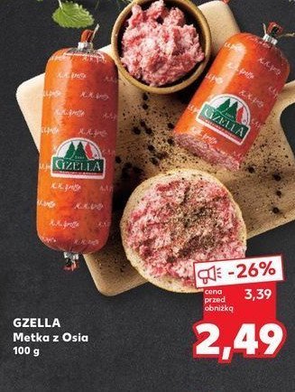 Metka z osia Gzella promocja