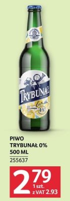 Piwo Trybunał 0% 500 ml promocja w Selgros