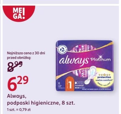 Podpaski promocja w Rossmann