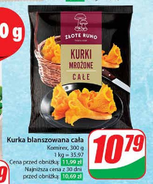 Kurka mrożona cała Złote runo promocja