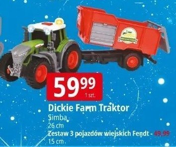 Dickie Farm Traktor Simba 26 cm promocja w Leclerc