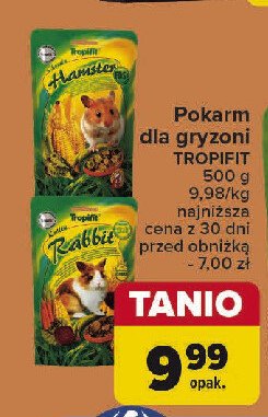 Pokarm dla królika Tropifit promocja