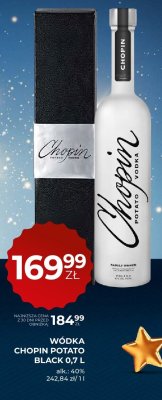 Wódka Chopin Potato Black 0,7 L promocja w Duży Ben