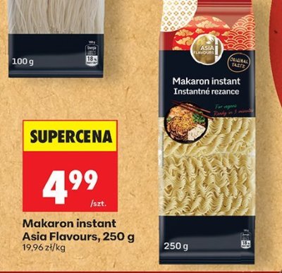 Makaron instant promocja w Biedronka