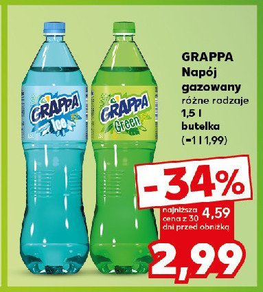 Napój ice Grappa promocja