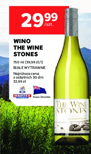 Wino THE WINE STONES SAUVIGNON BLANC promocja