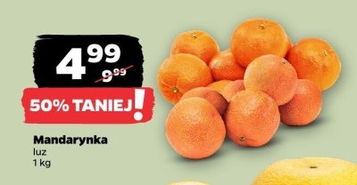Mandarynka luz  promocja w Netto