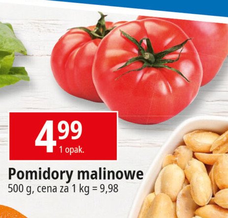 Pomidory malinowe promocja w Leclerc