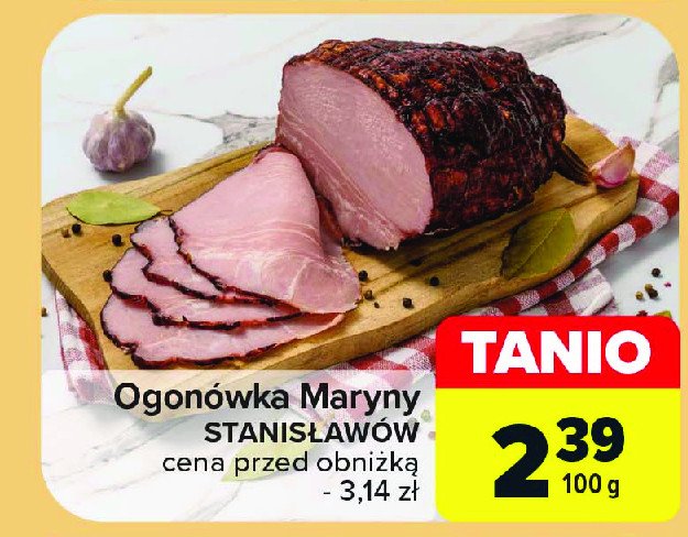 Ogonówka maryny Stanisławów promocja w Carrefour Market