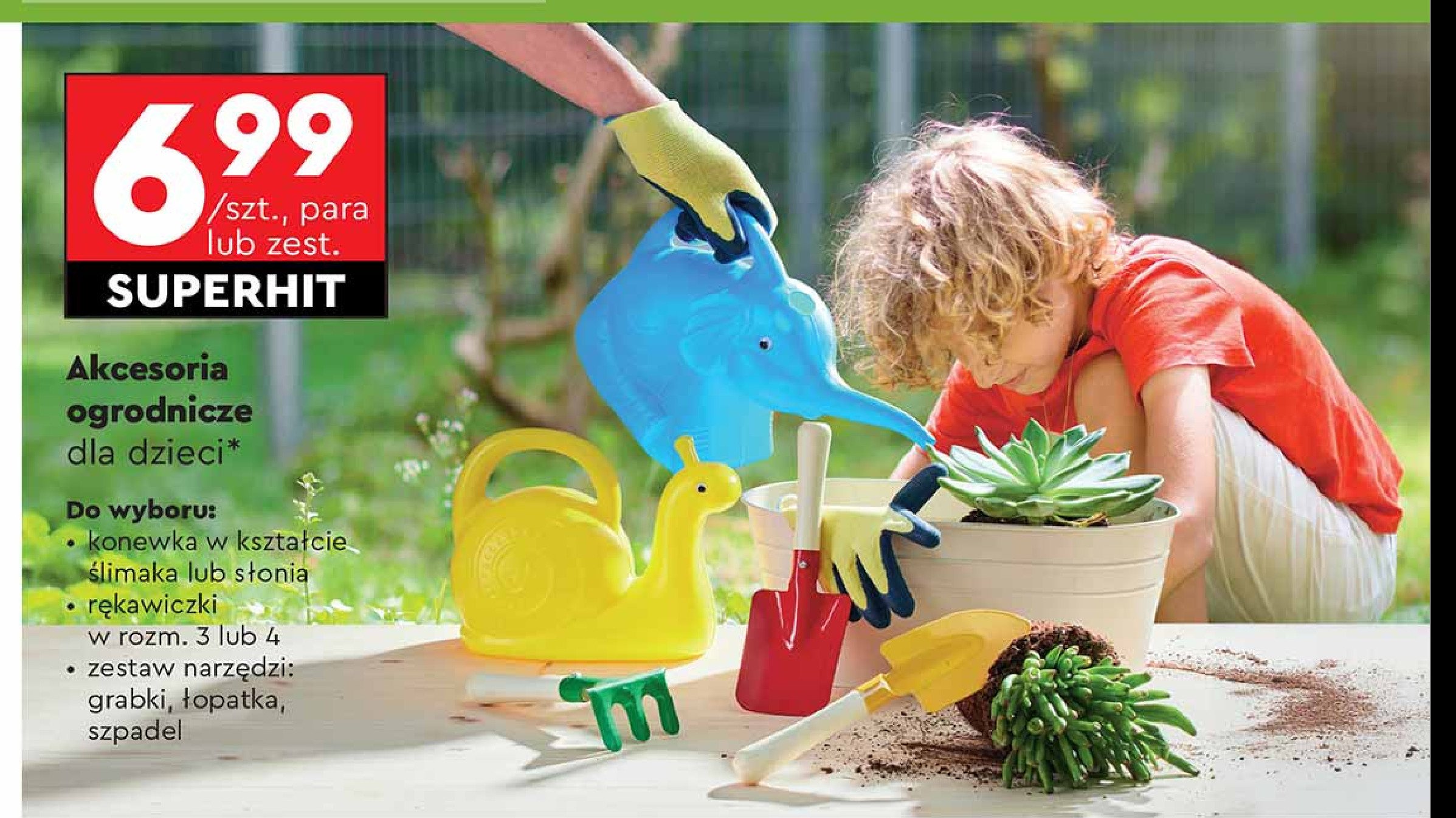 Konewka w kształcie słonia promocja w Biedronka