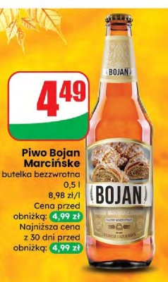 Piwo promocja w Dino