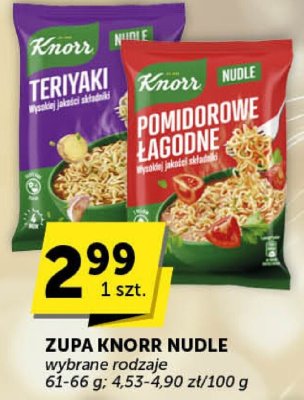 Zupa Knorr Nudle Teriyaki promocja w ABC