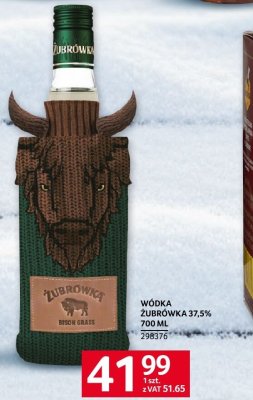 Wódka Żubrówka 37,5% 700 ml promocja w Selgros