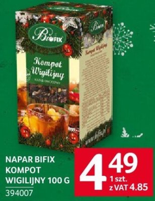 Napar Bifix kompozycja wigilijna 100 g promocja w Selgros