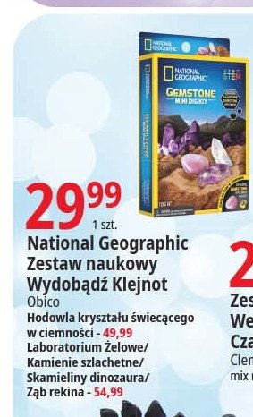 Skamieliny dinozaura NATIONAL GEOGRAPHIC promocja