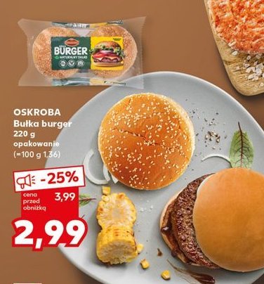 Bu艂ki do hamburger贸w Oskroba promocja