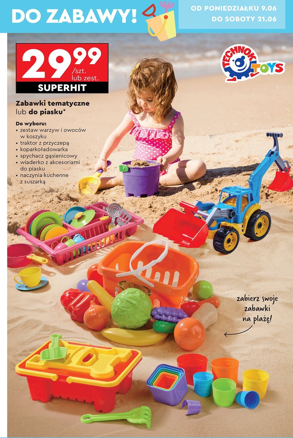 Wiaderko z foremkami cupcakes TECHNOK promocja w Biedronka