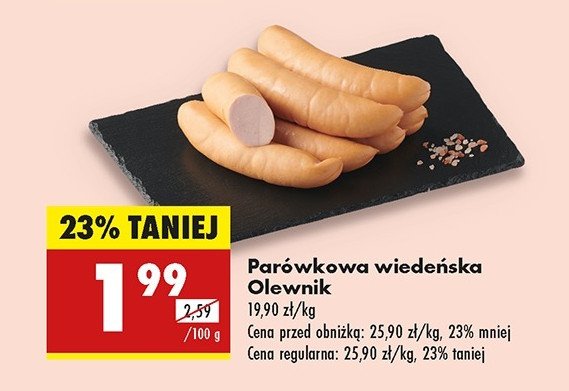 Parówkowa wiedeńska Olewnik promocja