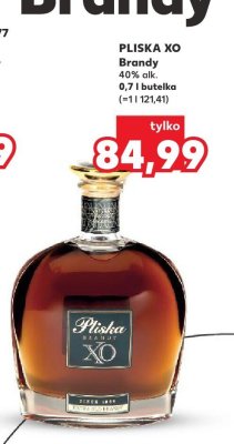 Brandy Pliska XO promocja w Kaufland
