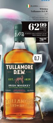 Whiskey Tullamore D.E.W. 0,7l promocja w POLOmarket