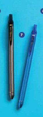 Pióra kulkowe EnerGel w satynowej obudowie 2 szt.  promocja w Biedronka