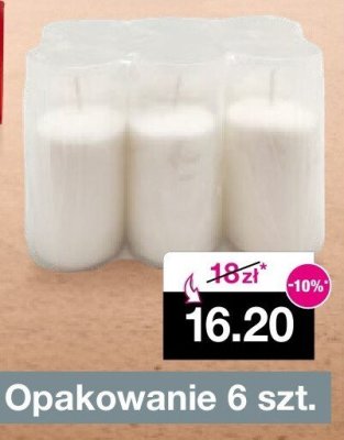 Świece Opakowanie 6 szt. promocja w Woolworth
