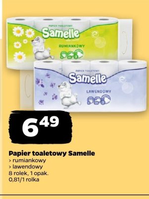 Papier toaletowy Samelle rumiankowy promocja w Netto