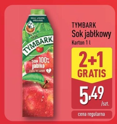 Sok jabłkowy z miętą Rembowscy promocja w Aldi