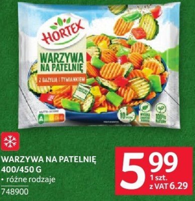 Warzywa na patelnie Hortex 480/450 g różne rodzaje promocja w Selgros