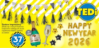 Zestaw imprezowy promocja w Tedi