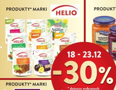Bakalie HELIO Nerkówce promocja w Intermarche