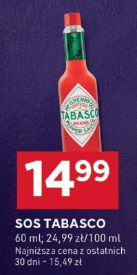 Sos Tabasco promocja w Stokrotka
