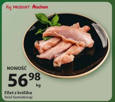Filet z królika promocja w Auchan