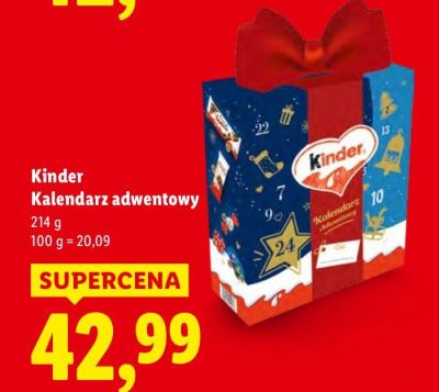 Kalendarz adwentowy promocja w Lidl