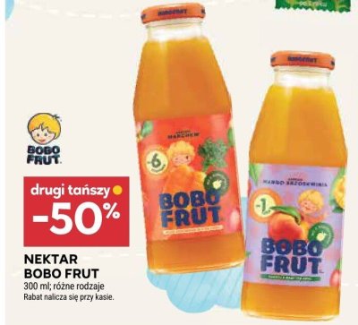 Nektar Bobo Frut różne rodzaje promocja w Stokrotka