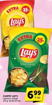 Chipsy Lay's wybrane rodzaje promocja w Groszek