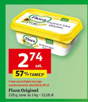 Margaryna original Flora omega 3&6 promocja