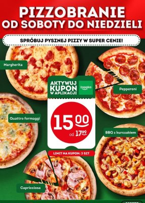Pizza Quattro formaggi promocja w Żabka
