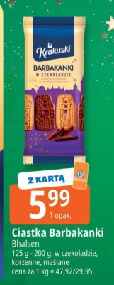 Ciastka Barbakanki Bahlsen promocja w Leclerc