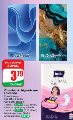 Podpaski Normal Maxi Economy promocja w Dino