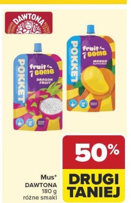 Mus Fruita Bomba Dragon Fruit 180g promocja w Carrefour Market