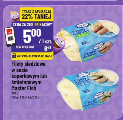 Filety śledziowe w sosie śmietanowym promocja w POLOmarket