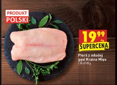 Pierś z gęsi Kraina mięs promocja