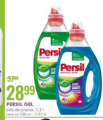Żel do prania Persil color active gel promocje