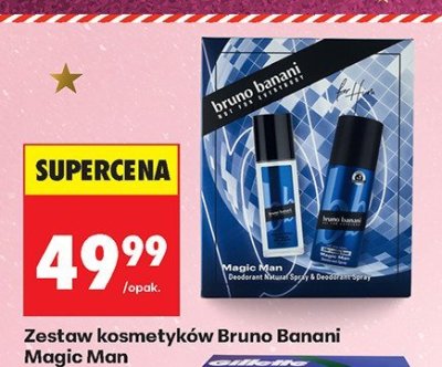 Zestaw kosmetyków Magic Man promocja w Biedronka