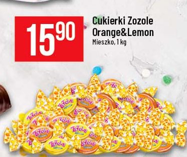 Cukierki orange & lemon Mieszko zozole promocja