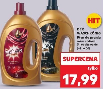 Żel do prania color Der waschkonig promocja