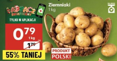 Ziemniaki promocja w Delikatesy Centrum