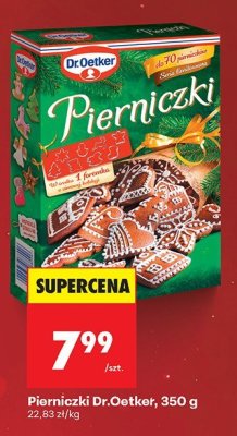 Pierniczki Dr.Oetker promocja w Biedronka