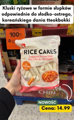 Kluski ryżowe koreańskie promocja w Kaufland